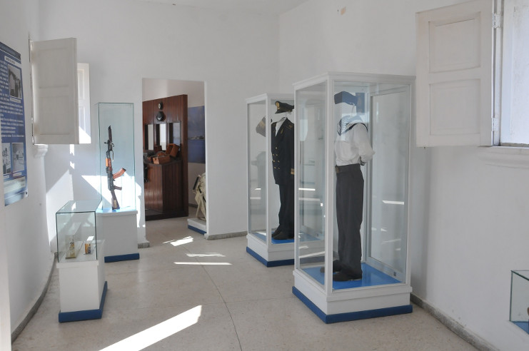 Otros locales del Museo Histórico Naval atesoran la historia de la navegación en Cuba. /Foto: Juan Carlos Dorado