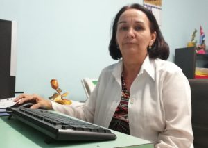 Dra. Mileny Acosta Fonseca vicedirectora de asistencia médica del Hospital Pediátrico Paquito González Cueto.