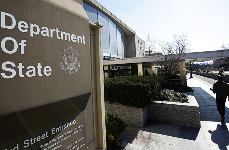 Departamento de Estado de EE.UU., Washington. /Foto: Joshua Roberts (Reuters)