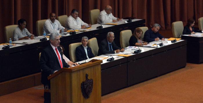 Presidente de Cuba, Miguel Mario Díaz-Canel Bermúdez./ Foto: Juvenal Balán