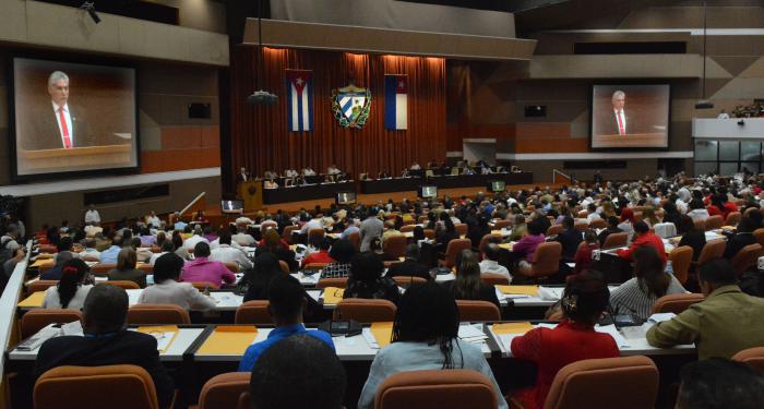 Asamblea Nacional del Poder Popular./ Foto: Juvenal Balán