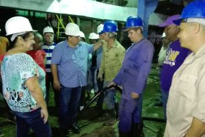 Duartes Ortega mostró su interés por la incorporación de jóvenes al sector azucarero como premisa para asegurar la continuidad generacional. /Foto: Armando