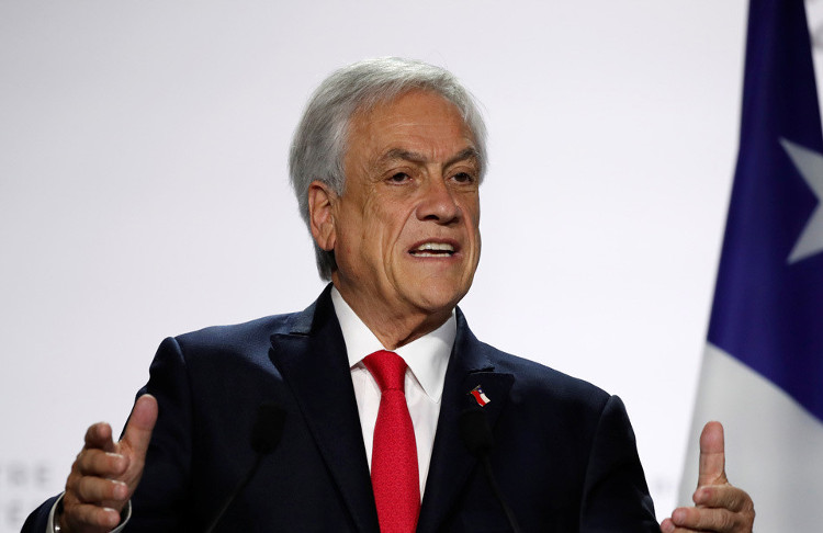 El presidente de Chile, Sebastián Piñera. /Foto: Francois Mori (Reuters)