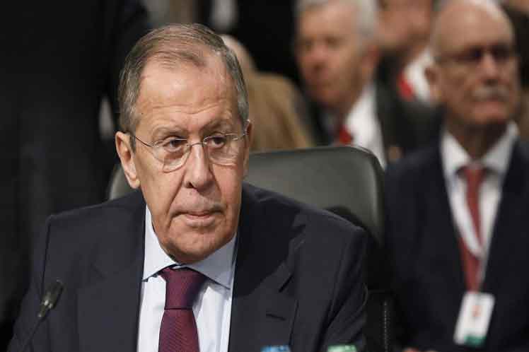 Lavrov advirtió que Rusia responderá a las sanciones que buscan impedir el desarrollo del gasoducto Nord Stream 2. /Foto: Reuters