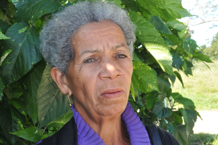 Eslinda Orozco, genuino temple de mujer cubana. /Foto: Juan Carlos Dorado