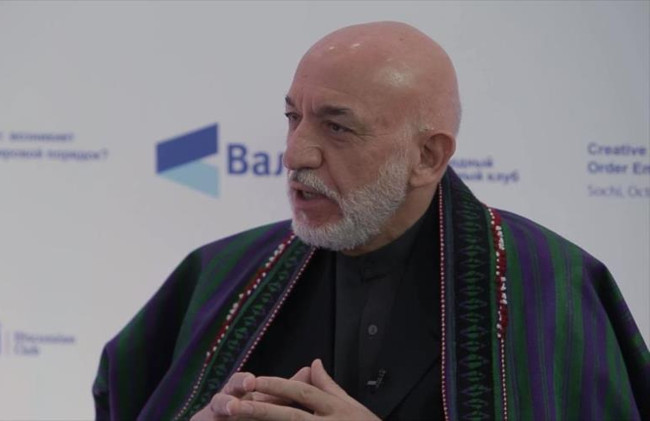El expresidente afgano Hamid Karzai. /Foto: HispanTV