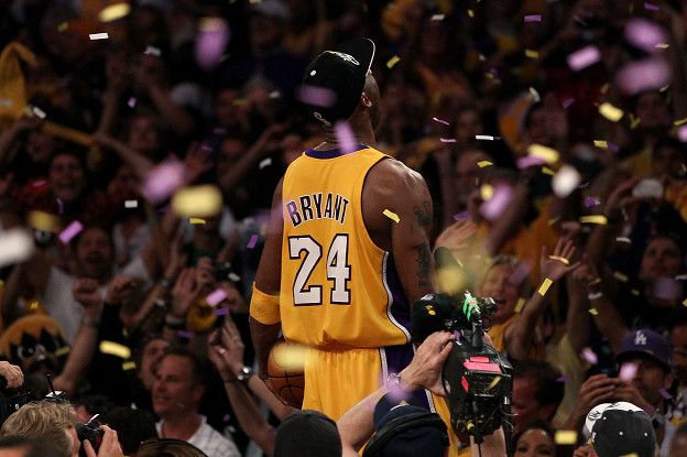 Kobe Bryant, el número 24 de los Lakers.