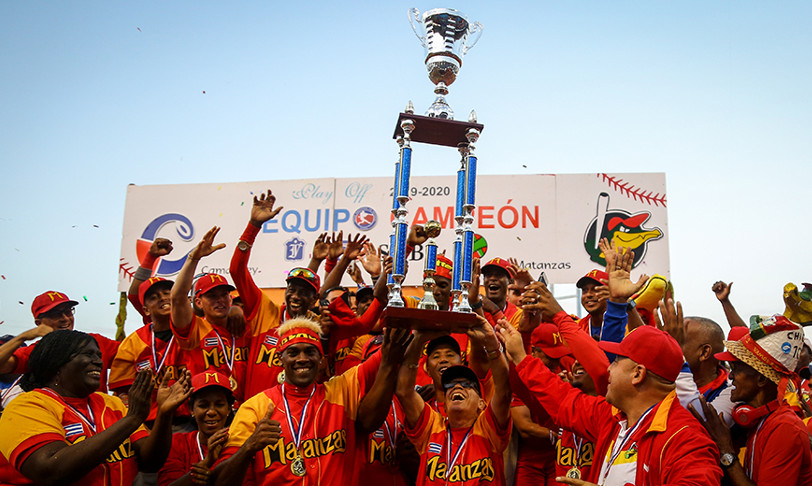 ¡Matanzas campeón! /Foto: Irene Pérez (Cubadebate)