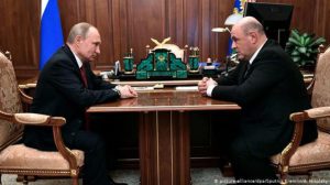 El presidente de Rusia, Vladímir Putin, ha propuesto este miércoles al jefe del servicio tributario, Mijaíl Mishustin, como candidato para encabezar el nuevo Gobierno. /Foto: DPA.