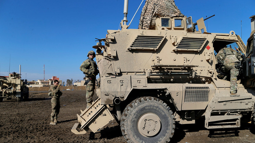 Tropas de EE.UU. en la ciudad de Bartella, al este de Mosul, Irak. /Foto: Ammar Awad (Reuters)