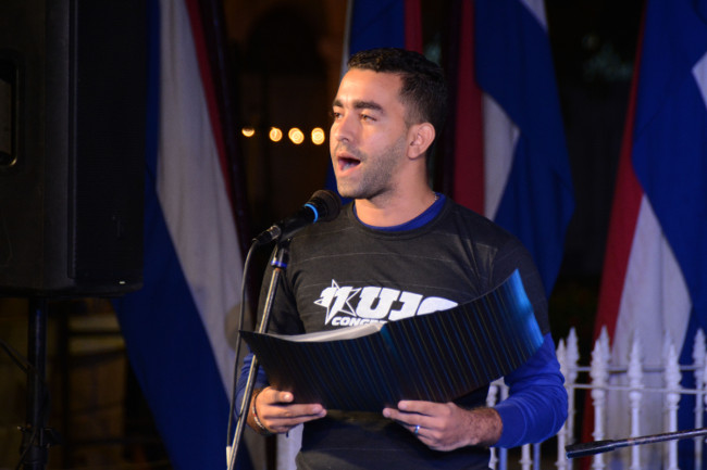 Yaliel Cobo Calvo, secretario de la Unión de Jóvenes Comunistas: “José Martí tiene un gran significado para los cubanos y en especial para los jóvenes, porque es Patria". /Fotos: Juan Carlos Dorado