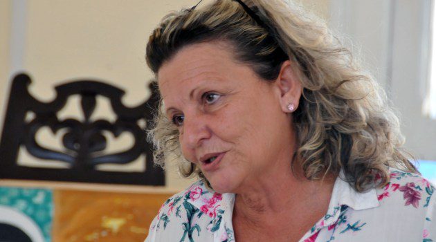 Con María de los Ángeles Álvarez Beovides como anfitriona, Anthropology: así suena el jazz busca legitimarse en tanto espacio de referencia cultural en Cienfuegos./Foto: Juan Carlos Dorado