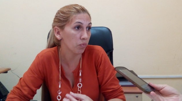 Mayrobis Sarduy Alejo,presidenta del TPP de Cienfuegos: “impartir justicia es para nosotros muy importante”. / Foto: Tay Toscano