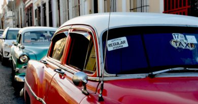 Los autos del servicio regular disponen de una pegatina para su identificación en las piqueras, con número de teléfono incluido en caso de cualquier irregularidad que el cliente desee notificar. /Foto: Juan Carlos Dorado