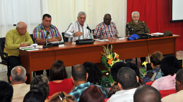 El Presidente hizo saber que “no tenemos satisfacción con el nivel de cumplimiento que se le dieron a los planteamientos de la anterior visita". /Foto: Juan Carlos Dorado