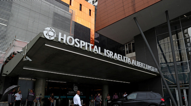 Hospital Albert Einstein (São Paulo, Brasil). /Foto: Amanda Perobelli (Reuters)