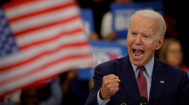 Joe Biden durante un acto de campaña. /Foto: Brendan McDermid (Reuters)