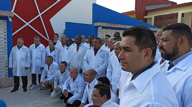 Parte hacia Italia brigada médica cubana para combatir la COVID-19. /Foto: Oliver Zamora Oria