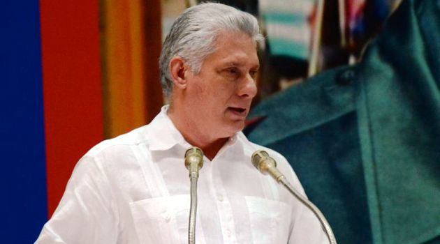 Miguel Díaz-Canel Bermúdez, presidente de la República de Cuba. Foto/ Carlos Rafael (Ahora)