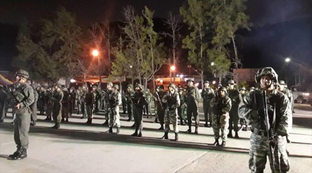 La segunda fase de Escudo Bolivariano comenzó de manera sorpresiva a las 3:00 de la madrugada desde el 311 Batallón de Infantería Mecanizada 'Simón Bolívar', en Fuerte Tiuna, la principal instalación militar de la capital venezolana. /Foto: Twitter ministro de Defensa @vladimirpadrino