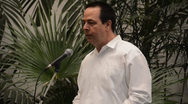 José Angel Portal Miranda, ministro de Salud Pública de Cuba. /Foto: @PresidenciaCuba