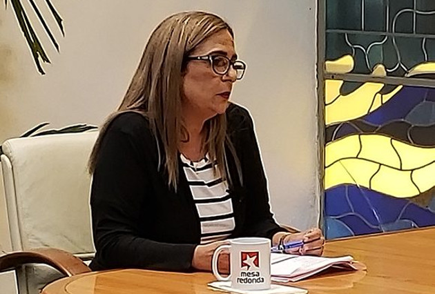 Meisi Bolaños Weiss, ministra de Finanzas y Precios. /Foto: TW @PresidenciaCuba