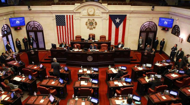 Sesión del senado puertorriqueño. /Foto: El Nuevo Día