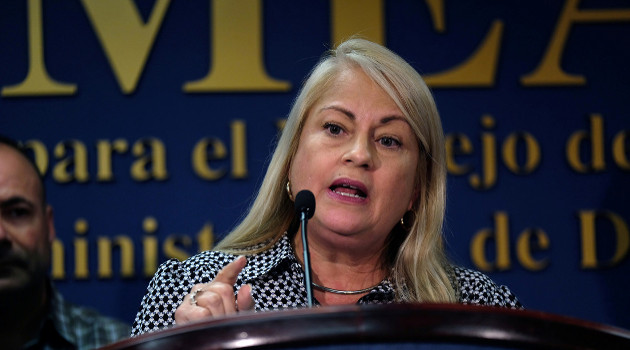 La gobernadora de Puerto Rico, Wanda Vázquez. /Foto: Ricardo Arduengo (Reuters)