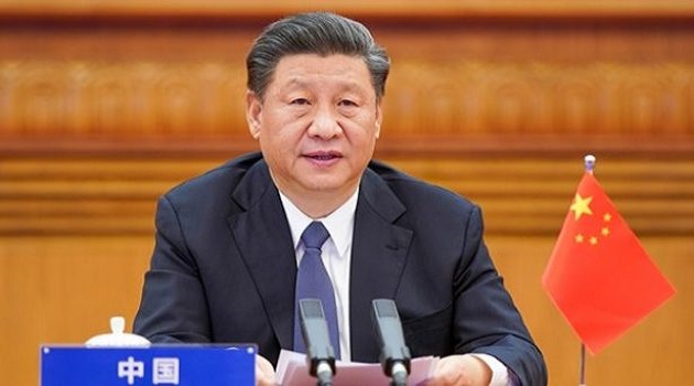 El presidente chino, Xi Jinping, pidió una decidida guerra global total contra la COVID-19. Foto: CRI Español.