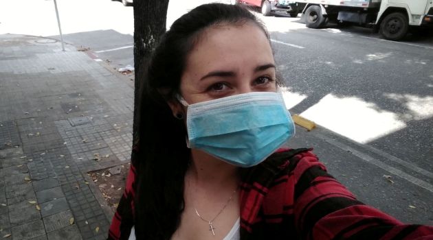 Rosalia Calaña Cruz, cienfueguera de 25 años, reside actualmente en Uruguay./Foto: Cortesía de la entrevistada