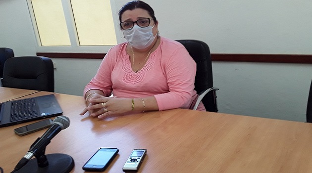 Dra. Arelis Crespo García, jefa del departamento de Vigilancia de Salud en Cienfuegos./Foto: Karla Colarte