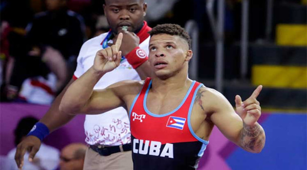 La Covid-19 también cedió ante el empuje del titular olímpico y mundial de lucha estilo greco. /Foto: Prensa Latina