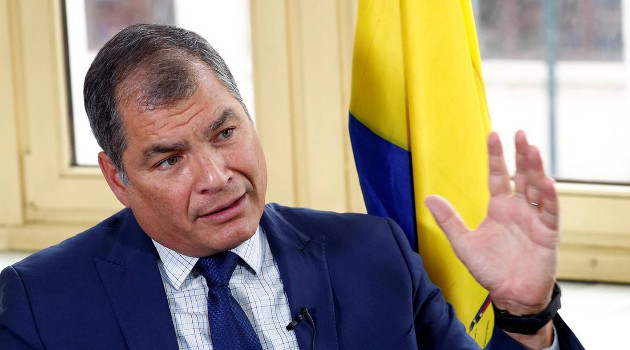 Expresidente de Ecuador, Rafael Correa. /Foto: Francois Lenoir (Reuters)