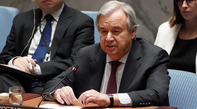 El secretario general de la ONU, Antonio Guterres. /Foto: Carlo Allegri (Reuters)