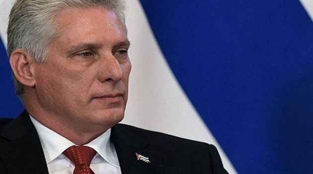 Miguel Díaz-Canel Bermúdez, Presidente de los Consejos de Estado y de Ministros de la República de Cuba./ Foto: Internet