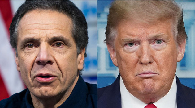 'No tenemos un rey Trump', advirtió el gobernador de Nueva York, Andrew Cuomo, al recordar que la Constitución dio poderes a los estados para decidir cuándo 'reabrir' el país. /Foto: Prensa Latina