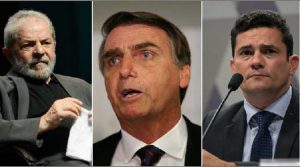 Dos personas descalificadas, dice Lula de Bolsonaro y Moro