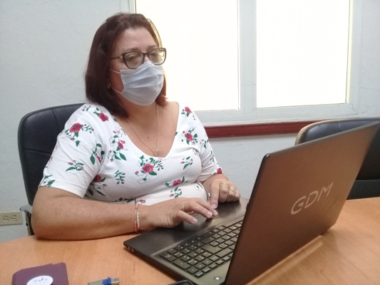 Dra Arelys Crespo García, jefa de Vigilancia en Salud Provincial./ Foto: Zulariam Pérez Martí
