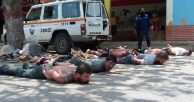 Otros ocho mercenarios implicados en un intento de incursión en la costa norte de Venezuela. 4 de abril 2020. /Foto: TW @VTVcanal8