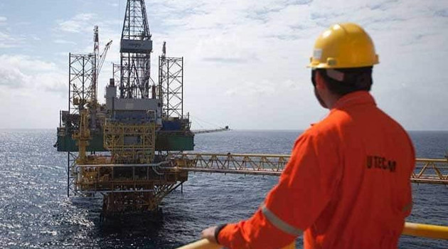 Plataforma petrolera en el golfo de México. . /Foto: Internet