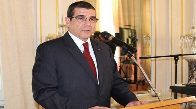 José Ramón Cabañas, embajador de Cuba en Estados Unidos. /Foto: Tomada de Prensa Latina.