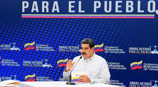 El presidente venezolano, Nicolás Maduro, ofrece un discurso en Caracas, la capital, 19 de junio de 2020. /Foto: HispanTV