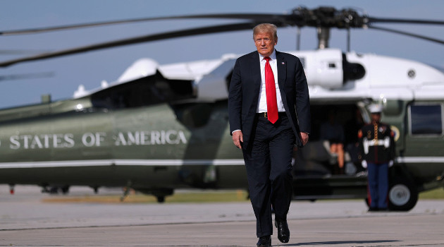 El presidente de EE.UU., Donald Trump. /Foto: Carlos Barria (Reuters)