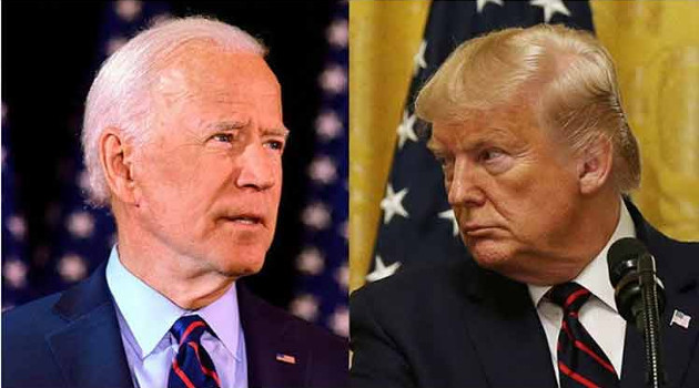 El exvicepresidente Biden aventaja a Trump en tres estados claves, de los llamados estados bisagra y que Trump ganó en 2016. /Foto: Prensa Latina