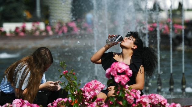 Día caluroso en un parque de Moscú, Rusia. 7 de julio de 2020. /Foto: Grigory Sysoev (Sputnik)