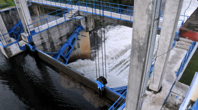 Los seis embalses de la provincia, incluyendo la hidrorreguladora Paso Bonito, acumulan unos 277 millones 435 mil metros cúbicos de agua. /Foto: Juan Carlos Dorado