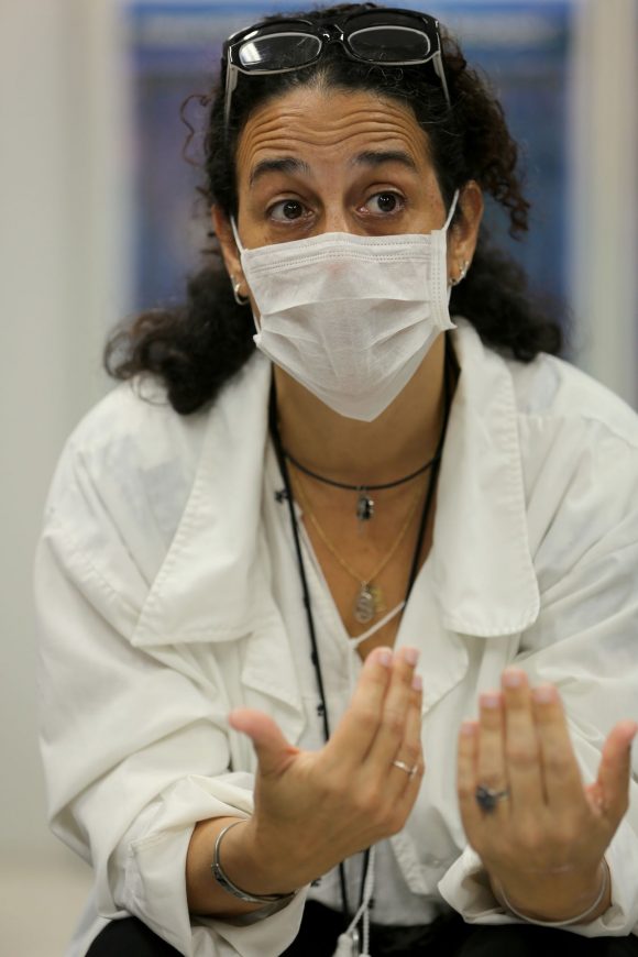 Dra. Belinda Sánchez Ramírez, bioquímica y directora de Inmunobiología del CIM. Foto: Patricia Muñoa