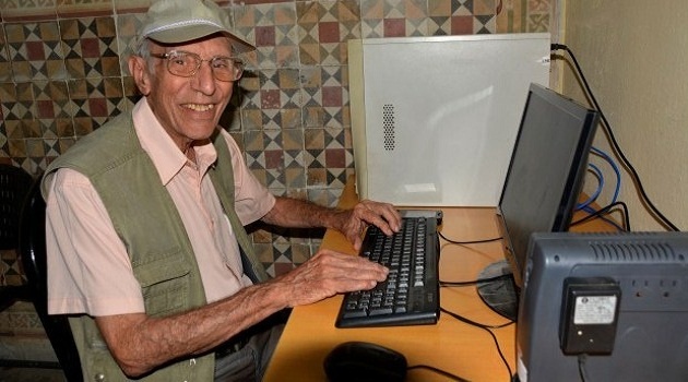 Manuel Varela Pérez cumple 90 años este 26 de Agosto./Foto: Modesto Gutiérrez (ACN)