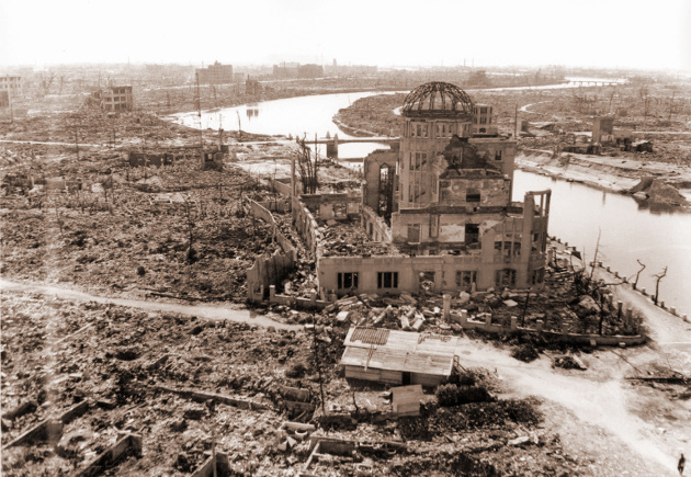 La ciudad japonesa de Hiroshima en noviembre de 1945, tres meses después del bombardeo nuclear. /Foto: Hiroshima Peace Memorial Museum (Archivos-AFP)