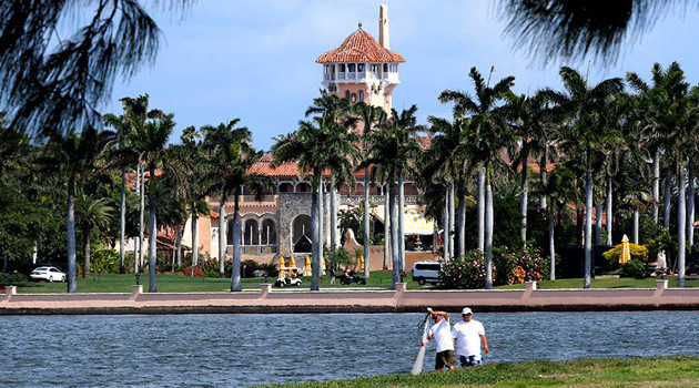 Mar-a-Lago, complejo privado del presidente de EE.UU., Donald Trump, en Palm Beach, estado de Florida. /Foto: Joe Skipper (Reuters)